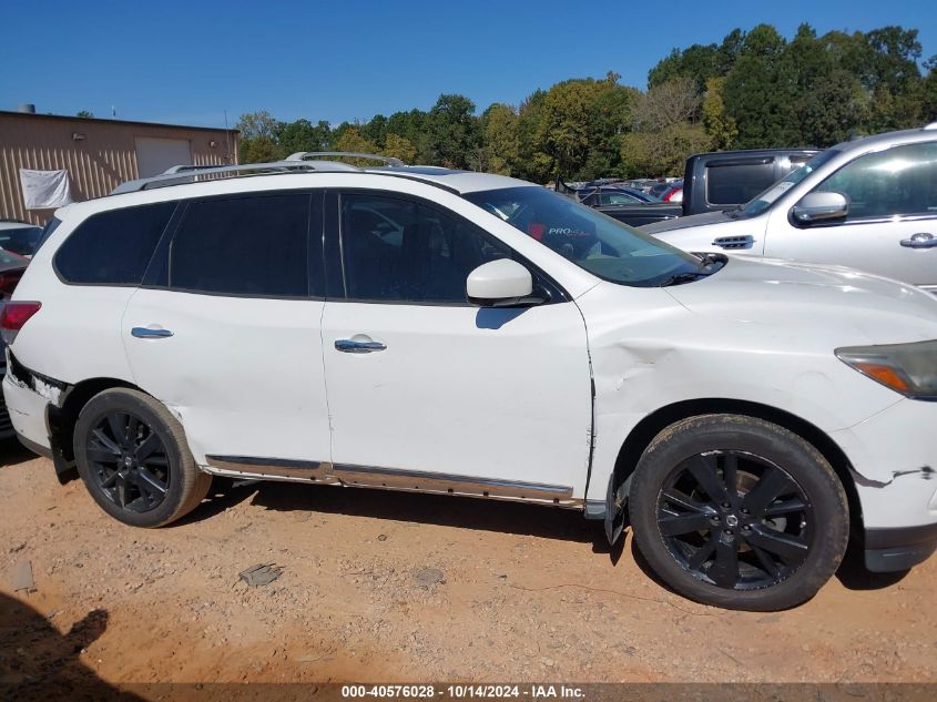 2013 Nissan Pathfinder S/Sv/Sl/Platinum VIN: 5N1AR2MN7DC647233 Lot: 40576028