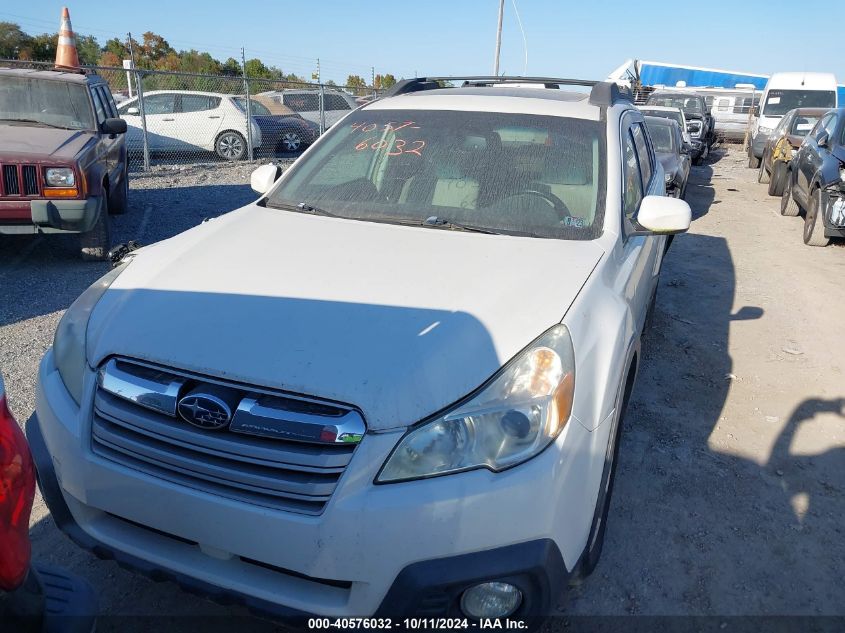 4S4BRBGCXD3313485 2013 Subaru Outback 2.5I Premium