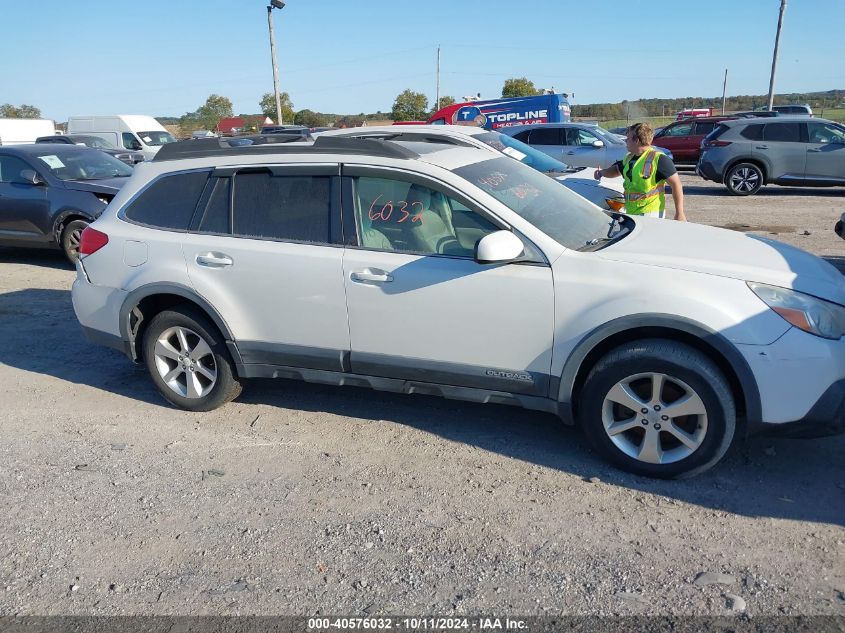 4S4BRBGCXD3313485 2013 Subaru Outback 2.5I Premium