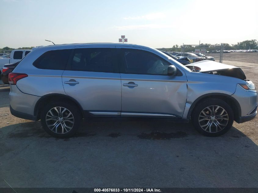 2016 Mitsubishi Outlander Se/Sel VIN: JA4AZ3A36GZ039289 Lot: 40576033