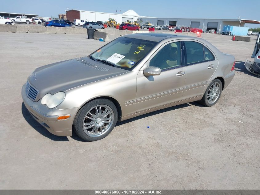 2004 Mercedes-Benz C 240 VIN: WDBRF61J74F468390 Lot: 40576050