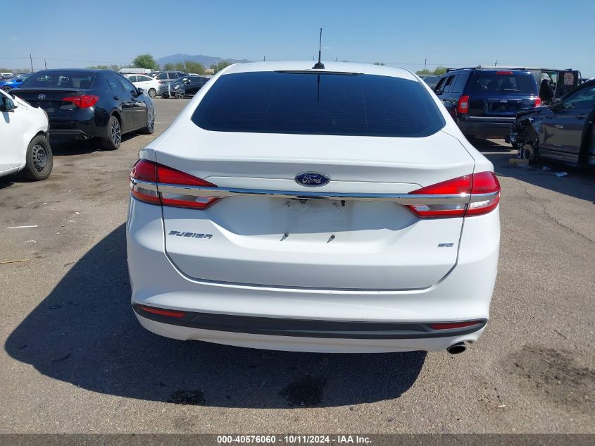 2017 FORD FUSION SE - 3FA6P0H76HR207453