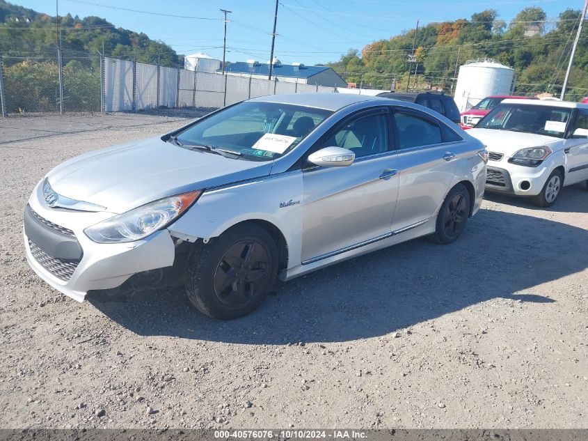 KMHEC4A42BA004663 2011 Hyundai Sonata Hybrid