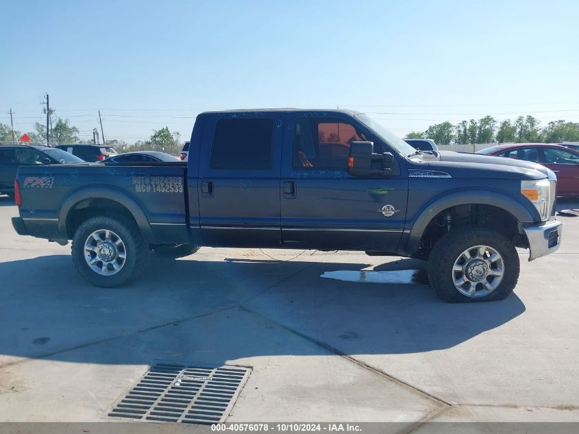 2015 Ford F-250 Lariat VIN: 1FT7W2BTXFED05808 Lot: 40576078