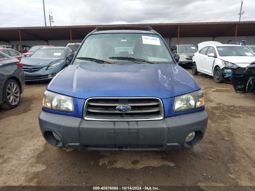 2004 Subaru Forester 2.5X VIN: JF1SG63694H716402 Lot: 40576080