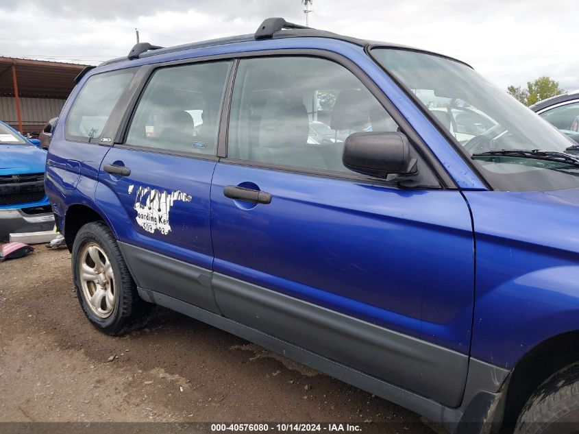 2004 Subaru Forester 2.5X VIN: JF1SG63694H716402 Lot: 40576080