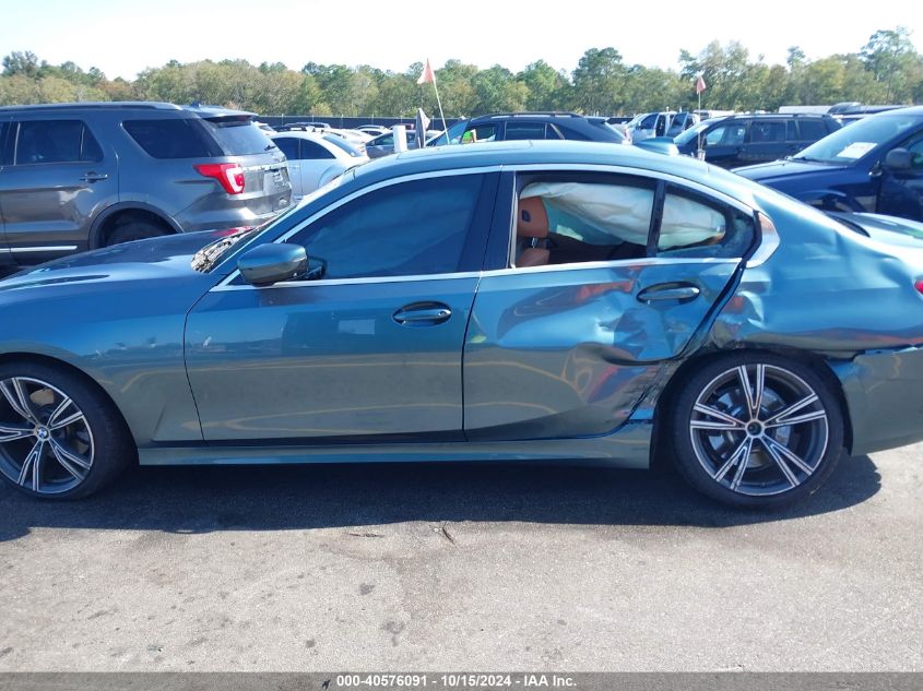 2021 BMW 330I VIN: 3MW5R1J07M8B80117 Lot: 40576091