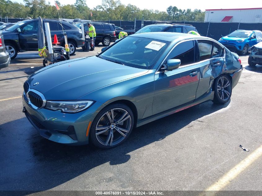 2021 BMW 330I VIN: 3MW5R1J07M8B80117 Lot: 40576091