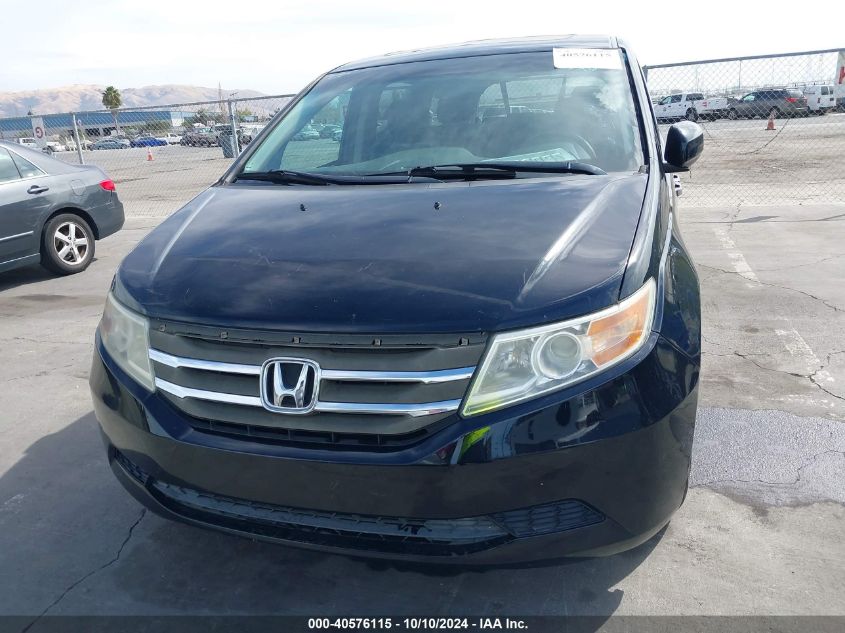 5FNRL5H65DB090757 2013 Honda Odyssey Ex-L