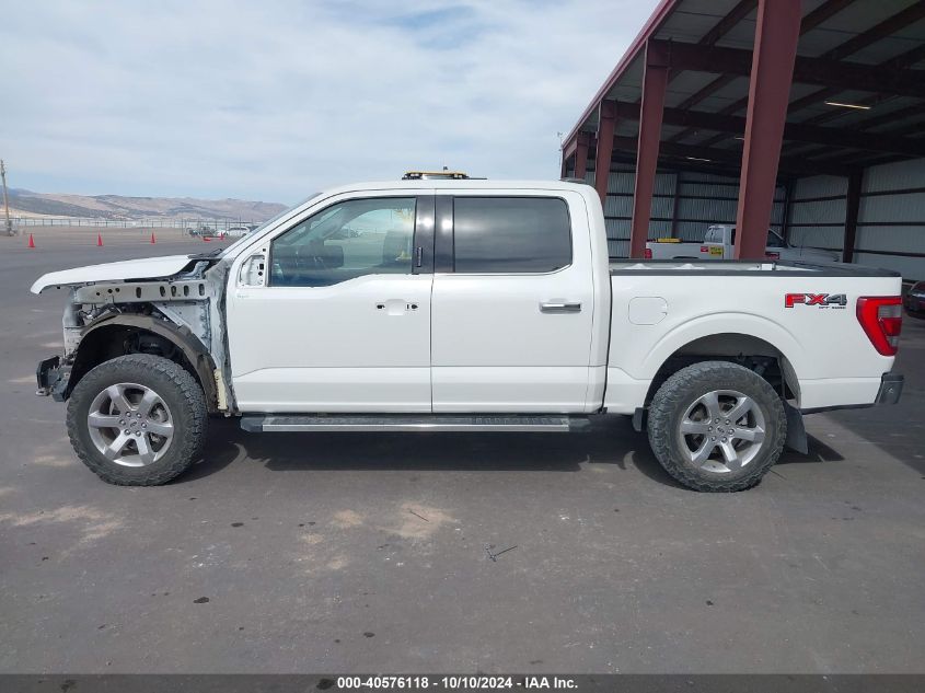 1FTFW1E88NFA29022 2022 Ford F-150 Lariat