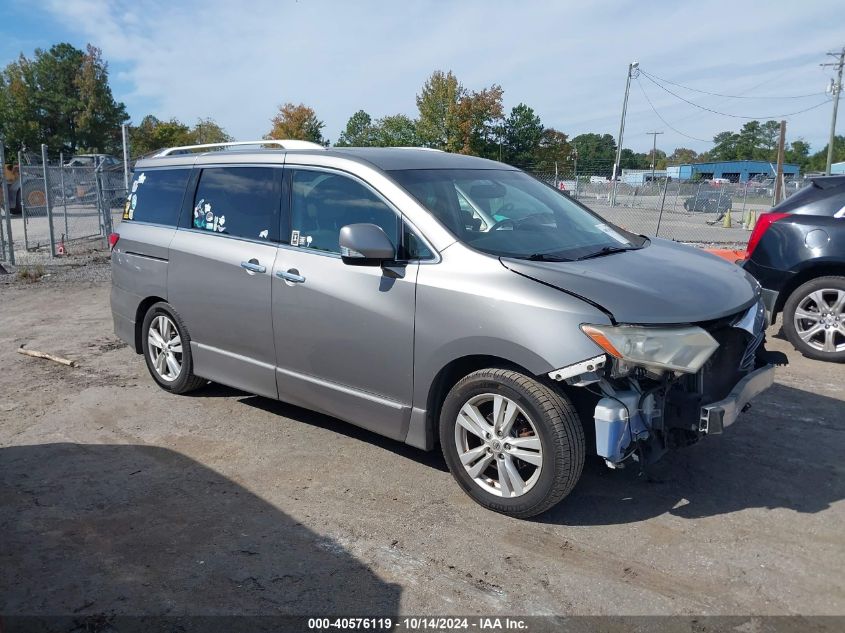 2011 Nissan Quest Sl VIN: JN8AE2KP8B9008328 Lot: 40576119