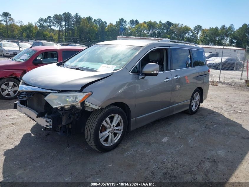 2011 Nissan Quest Sl VIN: JN8AE2KP8B9008328 Lot: 40576119