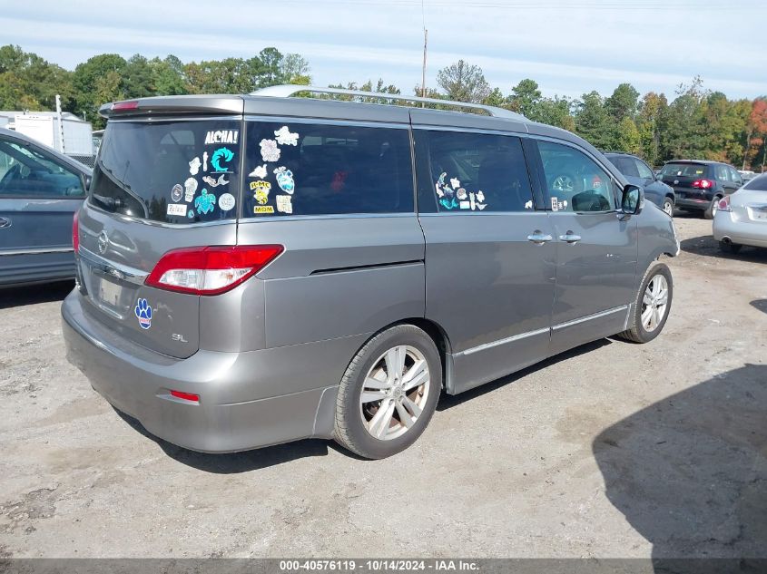 2011 Nissan Quest Sl VIN: JN8AE2KP8B9008328 Lot: 40576119