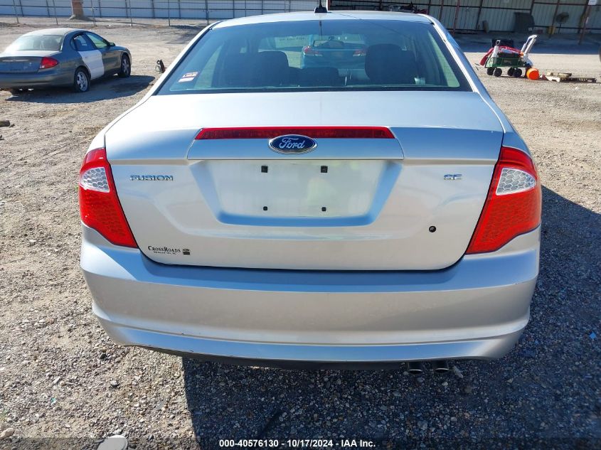 2012 Ford Fusion Se VIN: 3FAHP0HA1CR254418 Lot: 40576130