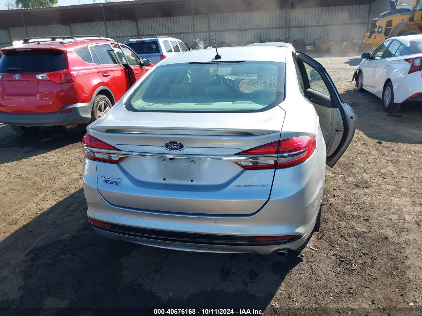 2017 Ford Fusion Energi Platinum VIN: 3FA6P0SU2HR190231 Lot: 40576168