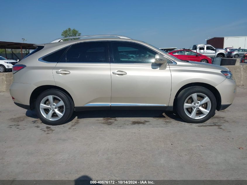 2013 Lexus Rx 350 VIN: JTJBK1BA0D2454240 Lot: 40576172