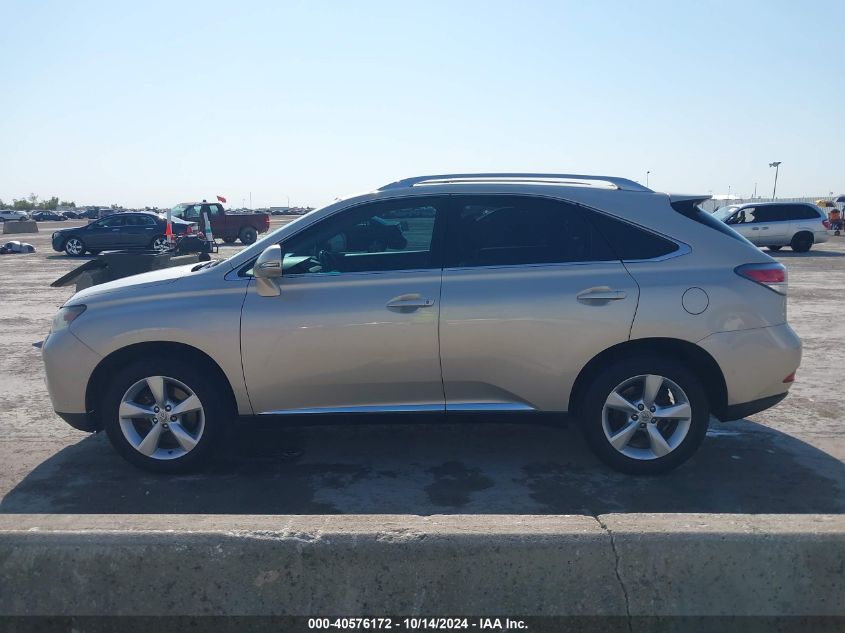 2013 Lexus Rx 350 VIN: JTJBK1BA0D2454240 Lot: 40576172