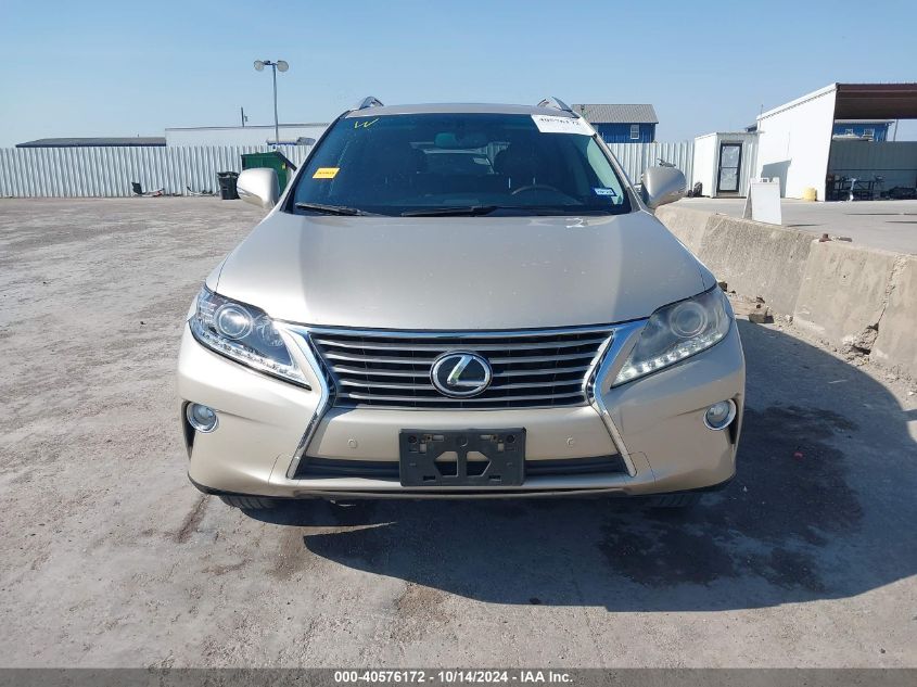 2013 Lexus Rx 350 VIN: JTJBK1BA0D2454240 Lot: 40576172