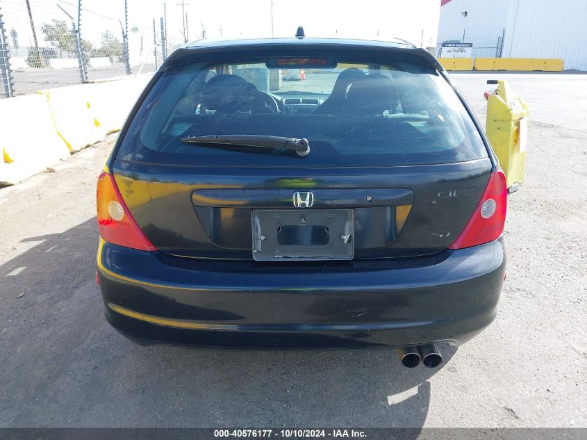 2003 Honda Civic Si VIN: SHHEP33553U401557 Lot: 40576177