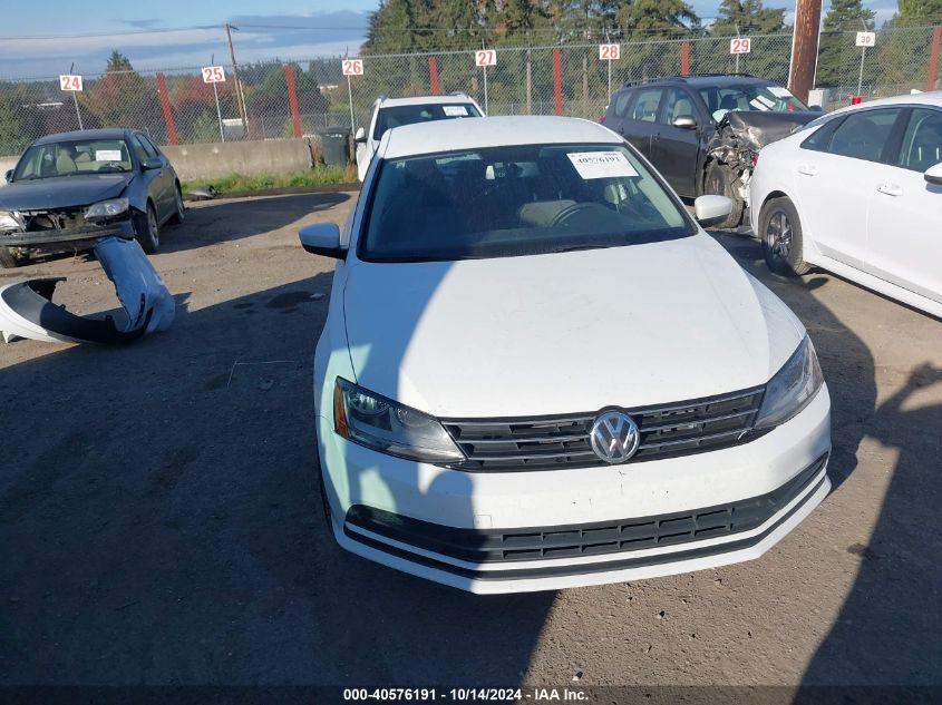 2017 Volkswagen Jetta 1.4T S VIN: 3VW167AJ5HM224003 Lot: 40576191