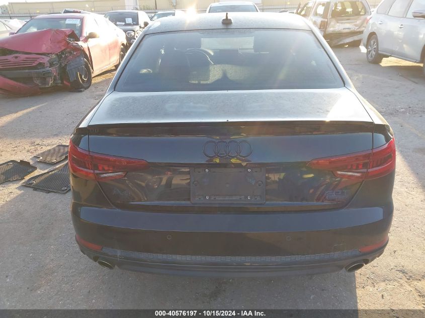 2018 Audi A4 2.0T Premium VIN: WAUFNAF42JN002779 Lot: 40576197