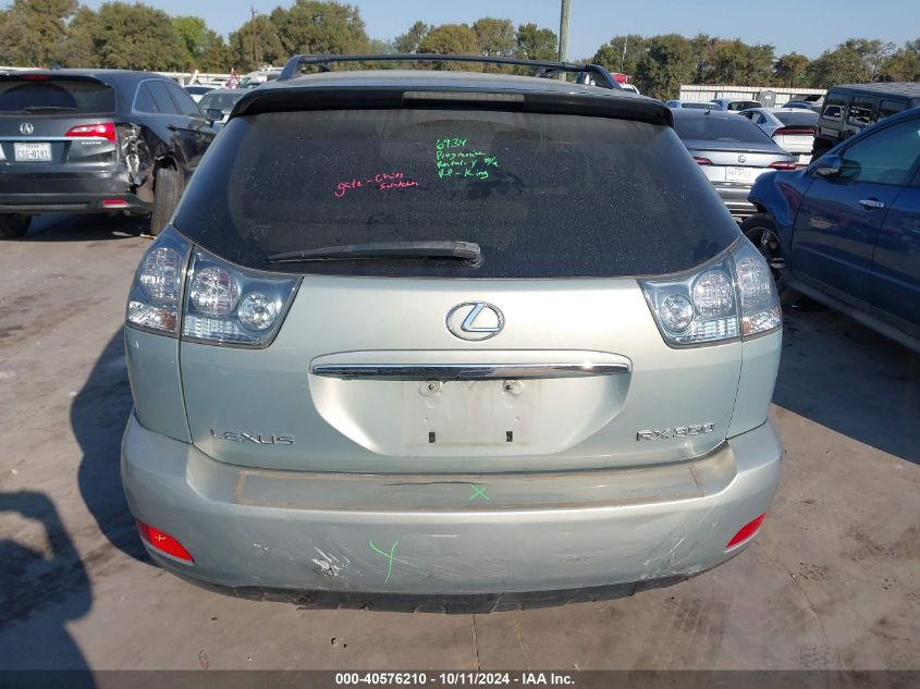 2007 Lexus Rx 350 350 VIN: JTJHK31U672027439 Lot: 40576210