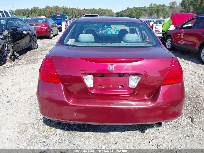 2006 Honda Accord 2.4 Se VIN: 1HGCM56366A067898 Lot: 40576265