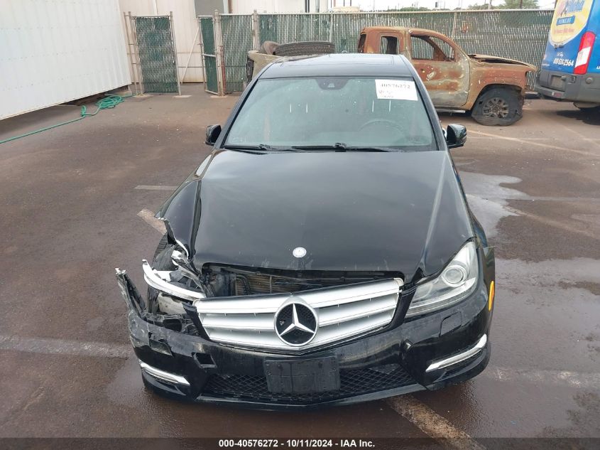 2013 Mercedes-Benz C 250 Luxury/Sport VIN: WDDGF4HB2DF984626 Lot: 40576272