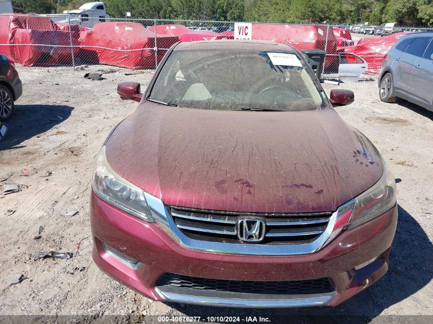 1HGCR3F87EA016037 2014 Honda Accord Ex-L V-6