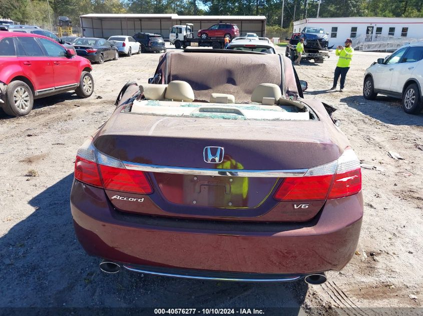 1HGCR3F87EA016037 2014 Honda Accord Ex-L V-6