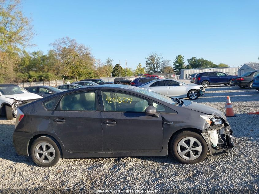 2013 Toyota Prius Two VIN: JTDKN3DU9D1646842 Lot: 40576279