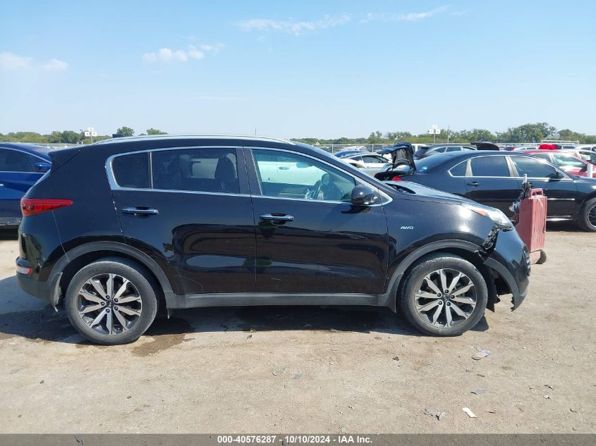 2017 Kia Sportage Ex VIN: KNDPNCAC8H7291649 Lot: 40576287