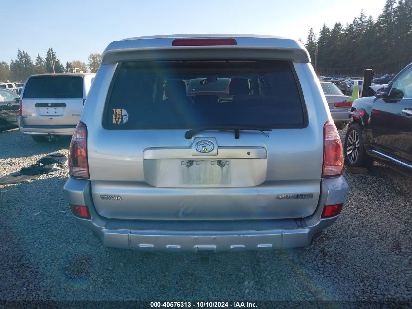 2005 Toyota 4Runner Sr5 V6 VIN: JTEBU14R358029315 Lot: 40576313