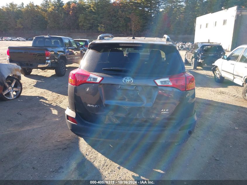 2013 Toyota Rav4 Le VIN: JTMBFREV1DD017095 Lot: 40576319