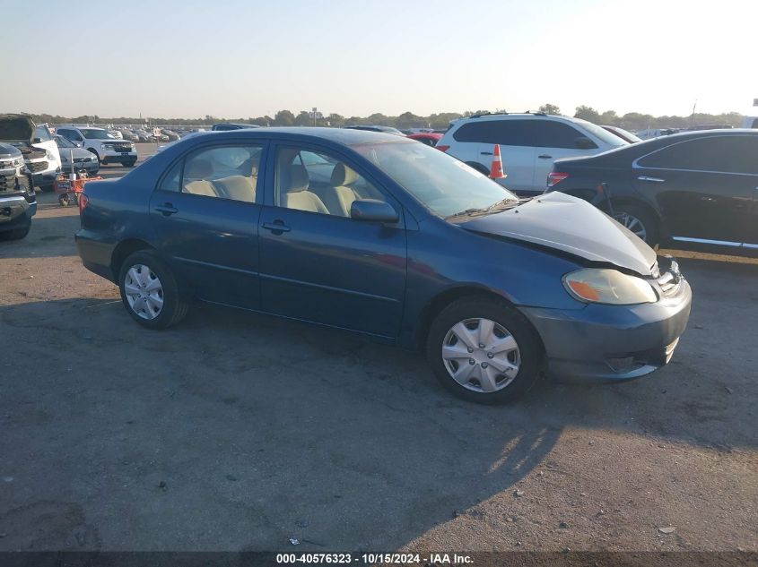 2003 Toyota Corolla Ce VIN: 1NXBR32E43Z173263 Lot: 40576323