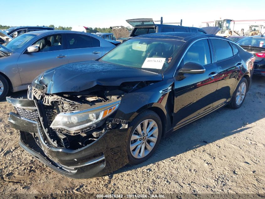 5XXGU4L34HG134780 2017 Kia Optima Ex