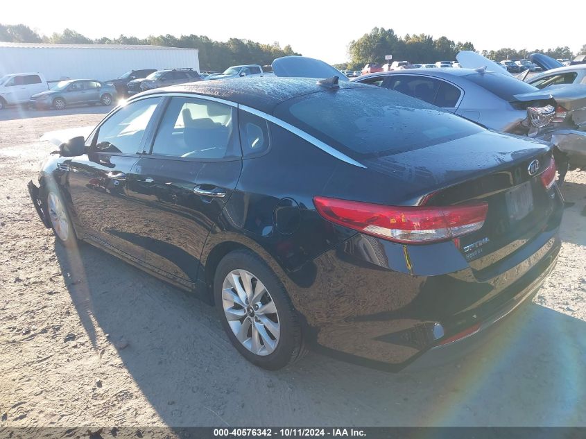 5XXGU4L34HG134780 2017 Kia Optima Ex