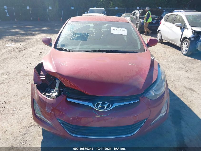 KMHDH4AE3EU112685 2014 Hyundai Elantra Se/Sport/Limited