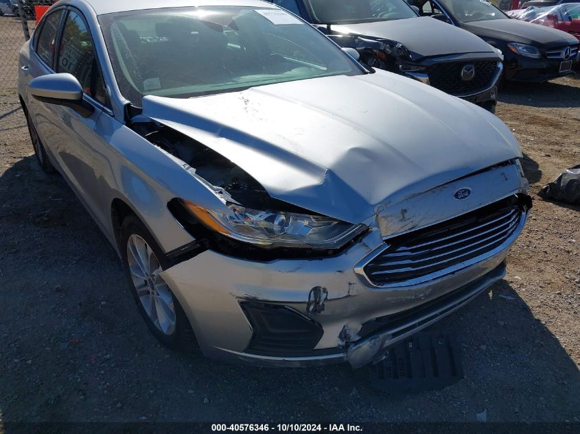 2020 FORD FUSION SE - 3FA6P0HD5LR259395