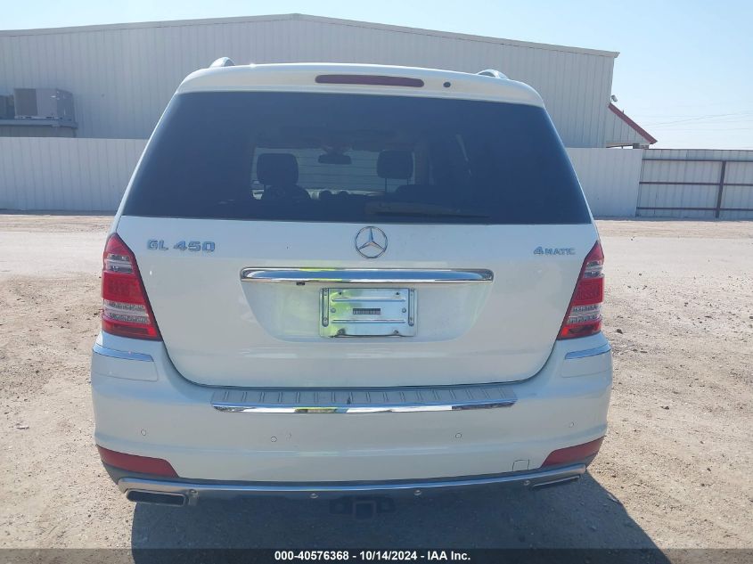 2011 Mercedes-Benz Gl 450 4Matic VIN: 4JGBF7BE4BA713193 Lot: 40576368