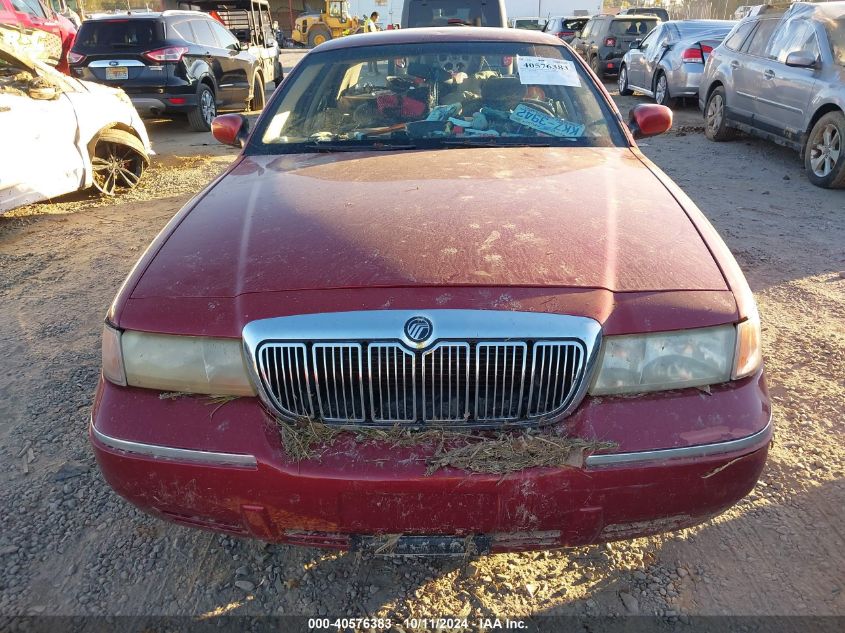 2001 Mercury Grand Marquis Gs VIN: 2MEFM74W31X699695 Lot: 40576383