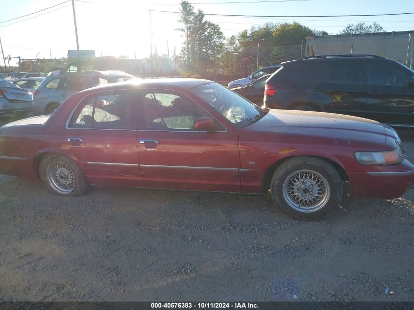 2001 Mercury Grand Marquis Gs VIN: 2MEFM74W31X699695 Lot: 40576383