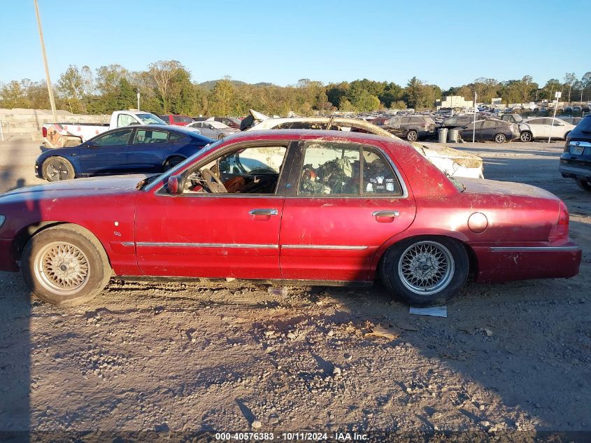 2001 Mercury Grand Marquis Gs VIN: 2MEFM74W31X699695 Lot: 40576383