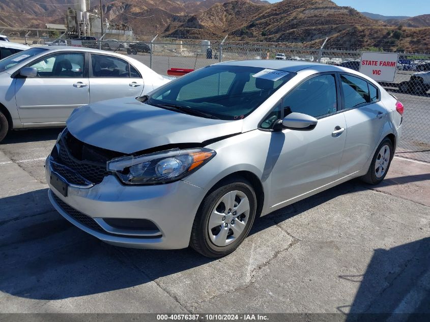 KNAFK4A65G5593573 2016 Kia Forte Lx