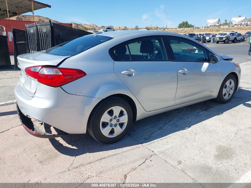 KNAFK4A65G5593573 2016 Kia Forte Lx