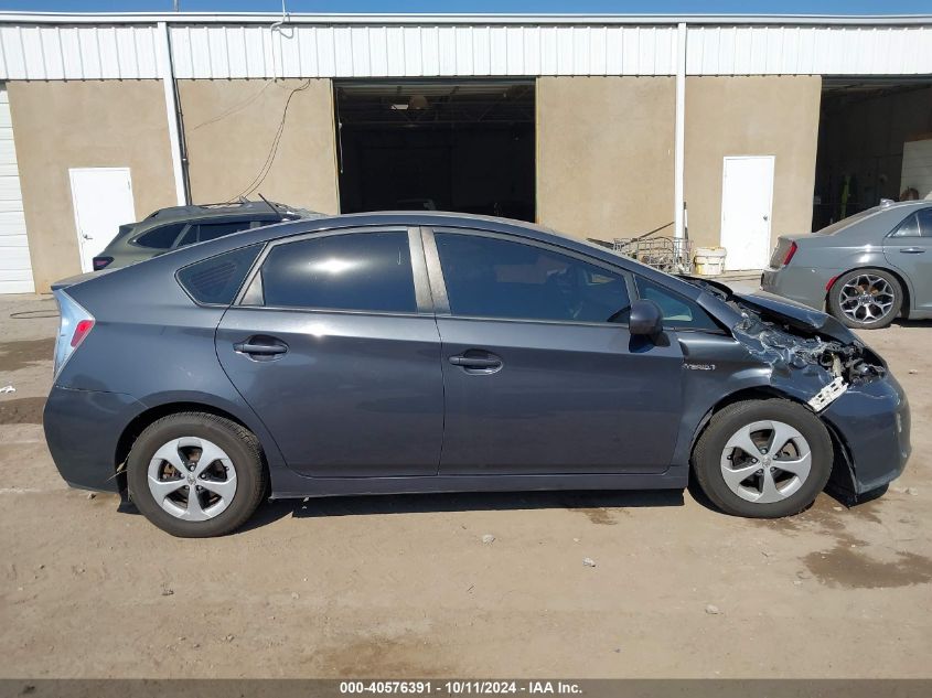 2014 Toyota Prius Two VIN: JTDKN3DU0E0370395 Lot: 40576391