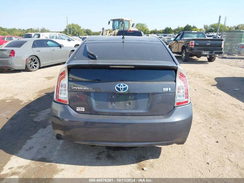 2014 Toyota Prius Two VIN: JTDKN3DU0E0370395 Lot: 40576391