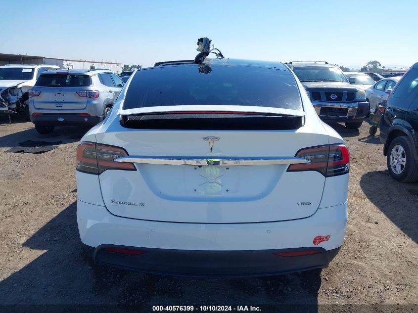 2017 Tesla Model X 100D/75D/90D VIN: 5YJXCDE26HF026235 Lot: 40576399