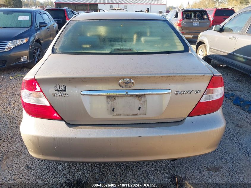 4T1BE32K12U052769 2002 Toyota Camry Le/Xle/Se