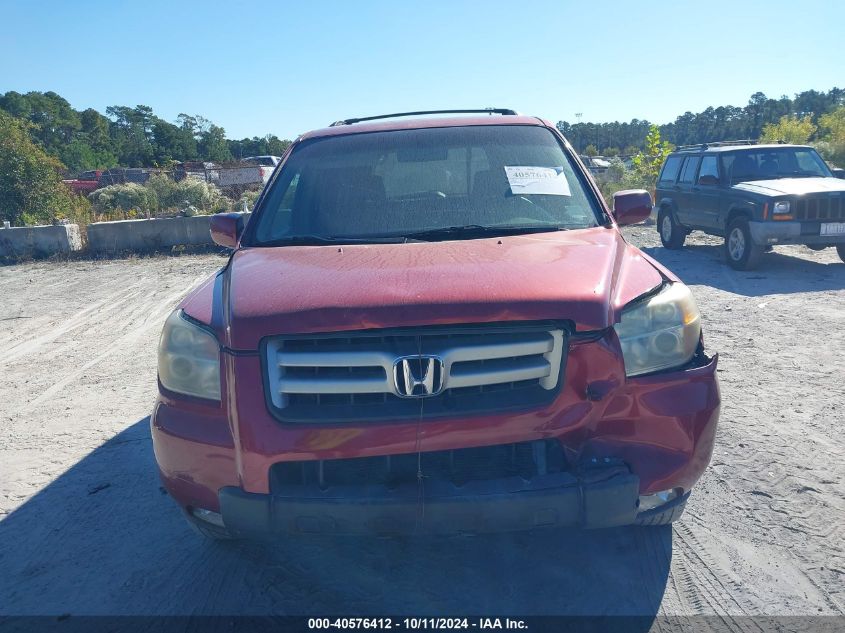 5FNYF18566B022909 2006 Honda Pilot Ex